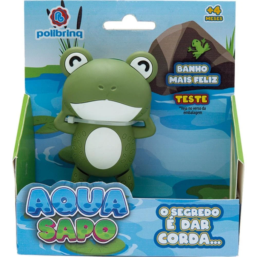 Brinquedo Para Bebe Aqua Sapo (S) Polibrinq - imagem 10