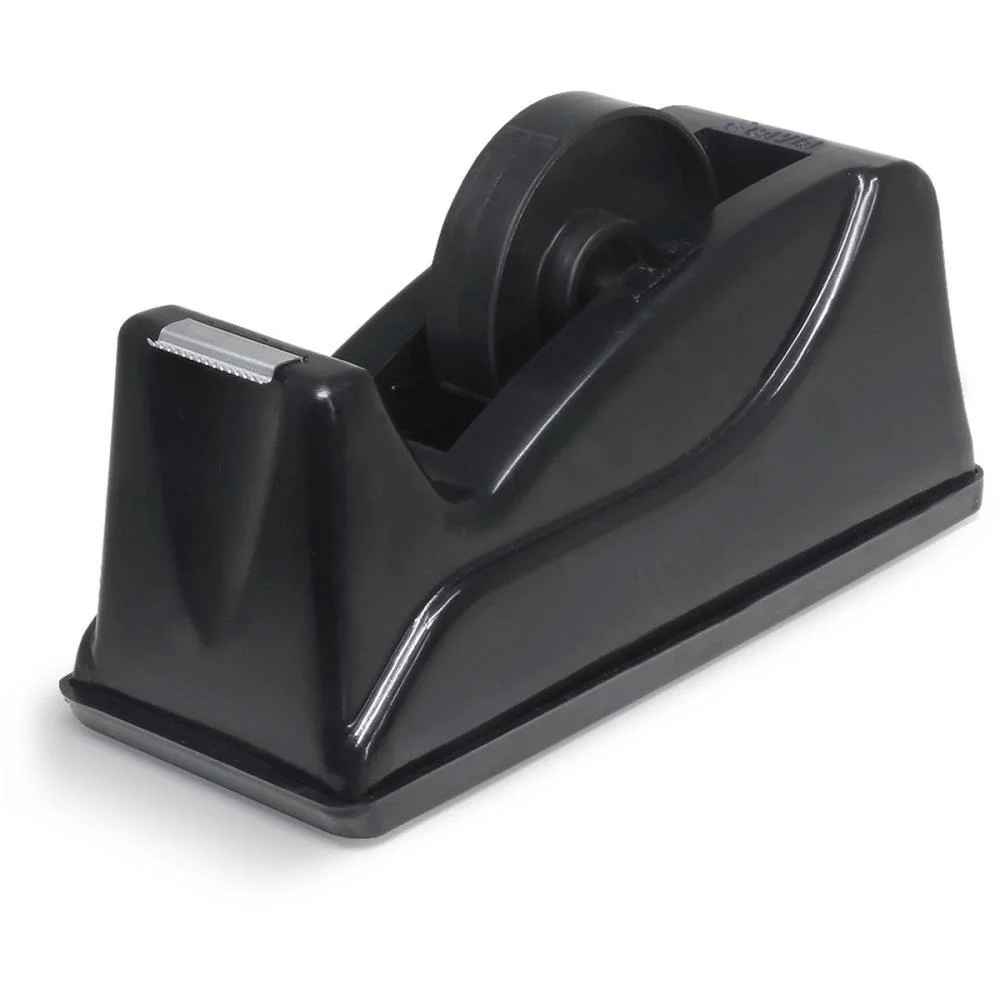 Suporte Para Fita Adesiva Grande Plastico Preto Cavia - imagem 3