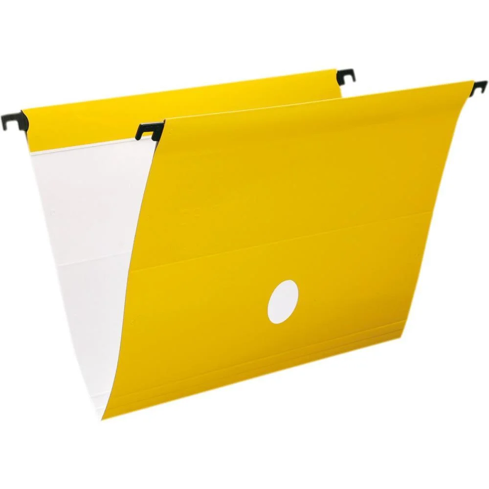 Pasta Suspensa Delloplus Haste Plast Amarela Dello (Pct.c/06) - imagem 3