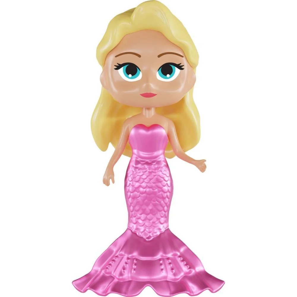 Brinquedo Para Montar Boneca Sereia C/02 Unidades (S Ggb Plast - imagem 4