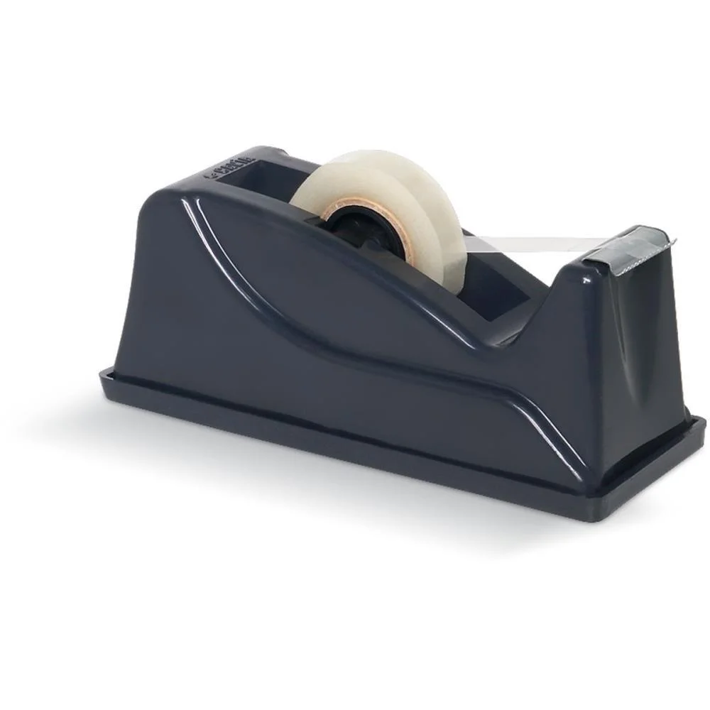 Suporte Para Fita Adesiva Pequeno Plastico Preto Cavia - imagem 4