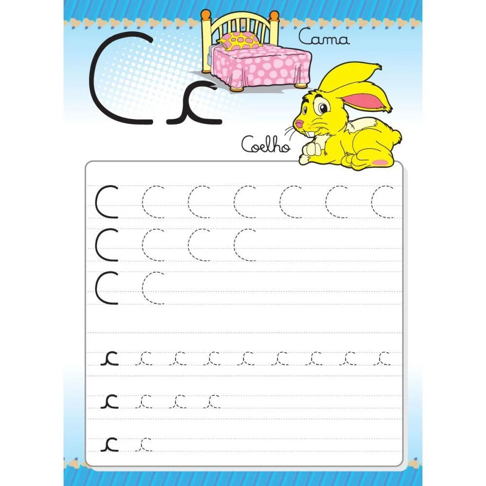 Livro Caligrafia N.1 Letras 24Pag. 20X27Cm. Bicho Esperto (Pct.c/05) - imagem 5