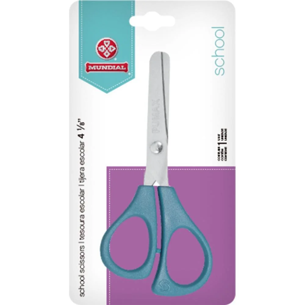 Tesoura Escolar Pumax Cores 11Cm (S) Mundial - imagem 4