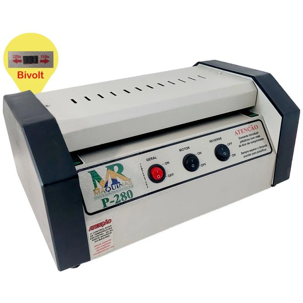 Maquina Plastificadora Oficio P-280 Bivolt Mr Maquinas - imagem 3