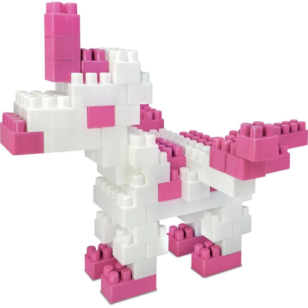 Brinquedo Para Montar Blocos Unicornio Ggb Plast - imagem 4