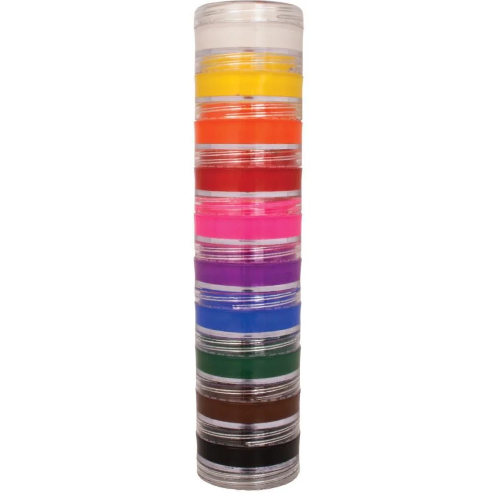 Pintura Facial Cremosa 4G. 10 Cores (S) Colormake (Kit) - imagem 2
