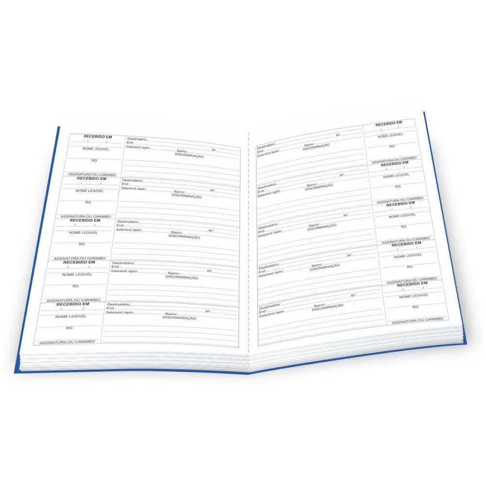 Livro Protocolo Correspond. Pequeno 100 Folhas Tamoio - imagem 5