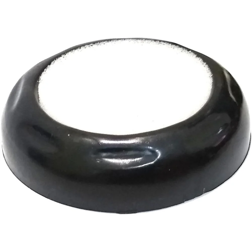 Umedecedor De Dedo Esponja Plastico Preto/Cinza Cavia (Pct.c/12) - imagem 2