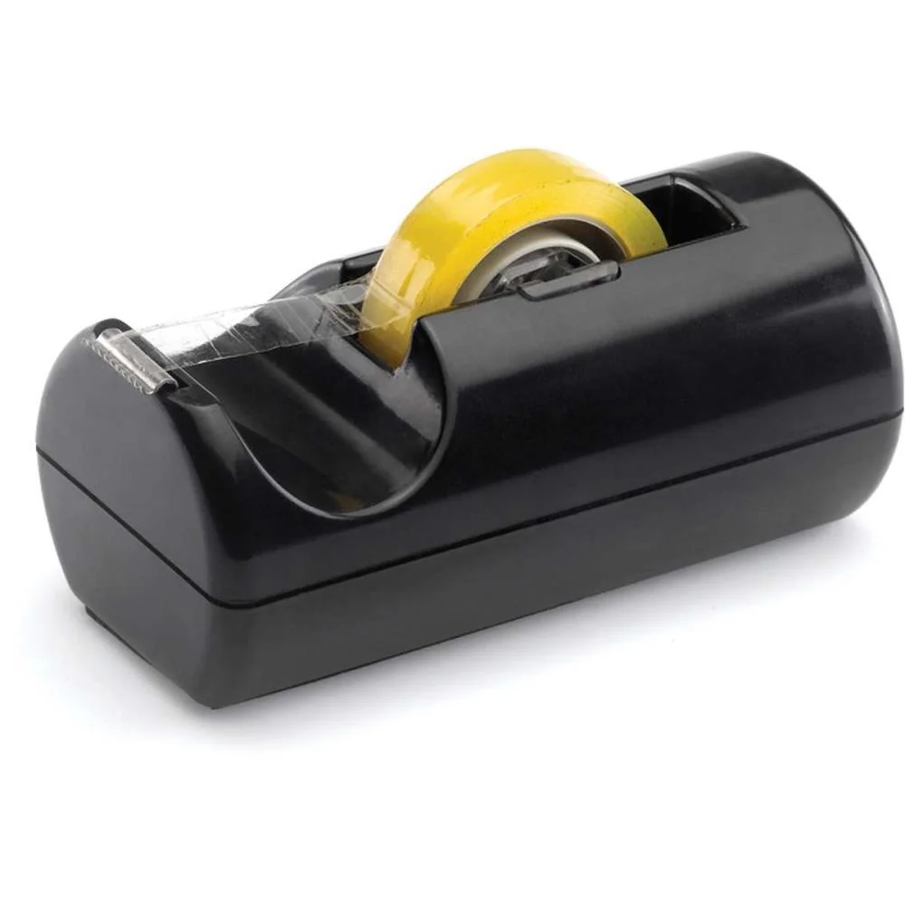 Suporte Para Fita Adesiva Pequeno Preto Maxcril - imagem 2