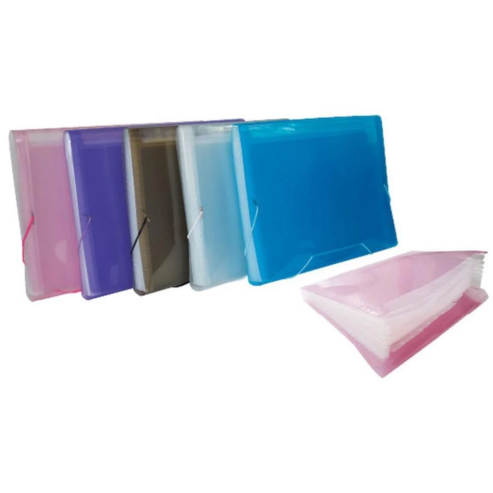 Pasta Sanfonada Plastica A4 12 Divisoes Lilas Acp - imagem 4