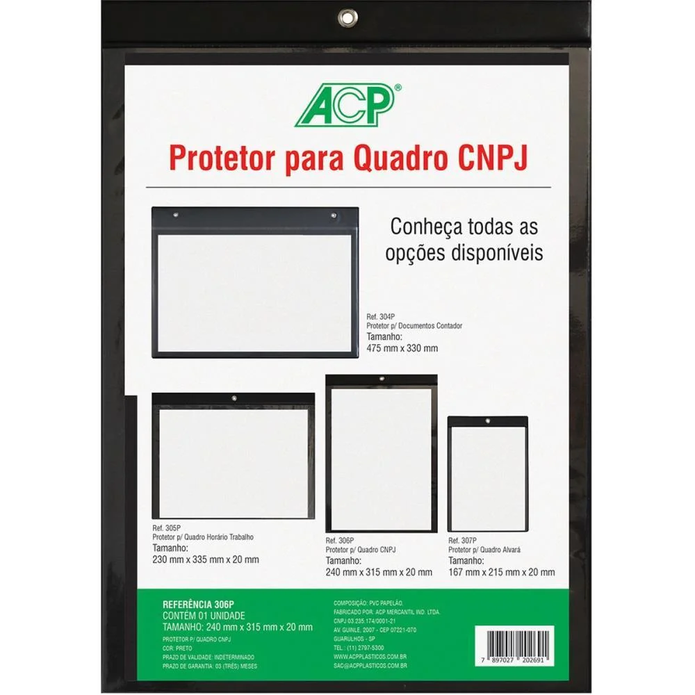 Porta Alvara Quadro Cgc Vertical Acp (Pct.c/05) - imagem 2