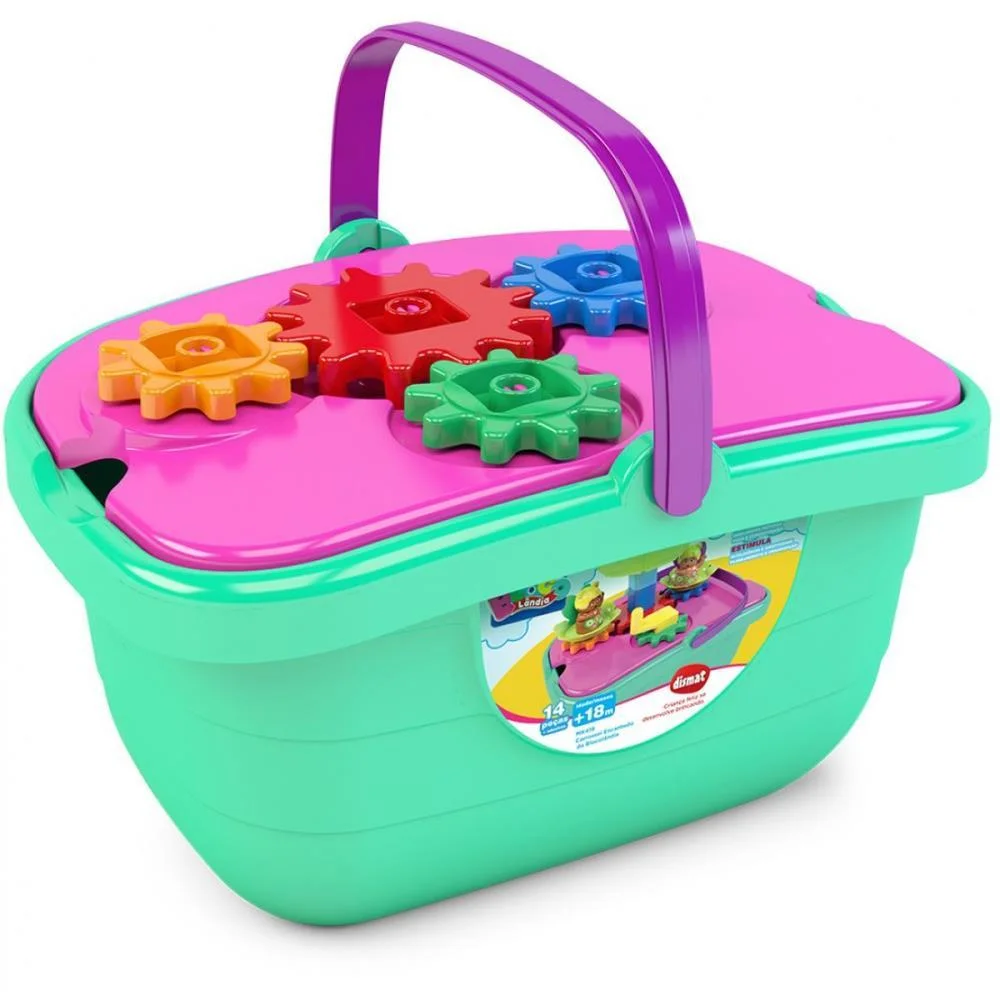 Brinquedo Para Montar Carrossel Encantado 14Pcs Bloc Dismat - imagem 4