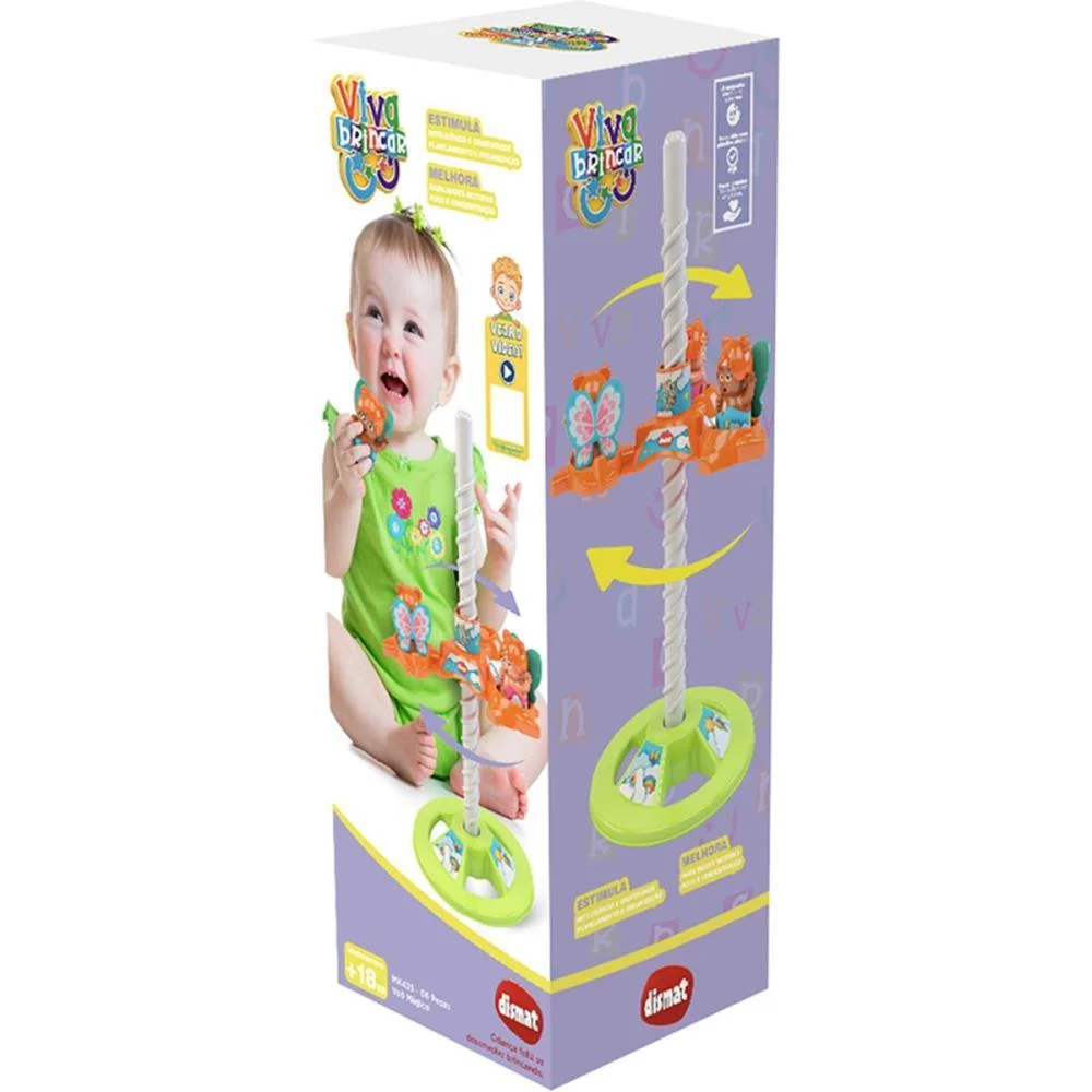 Brinquedo Para Bebe Voo Magico 6Pcs Dismat - imagem 4