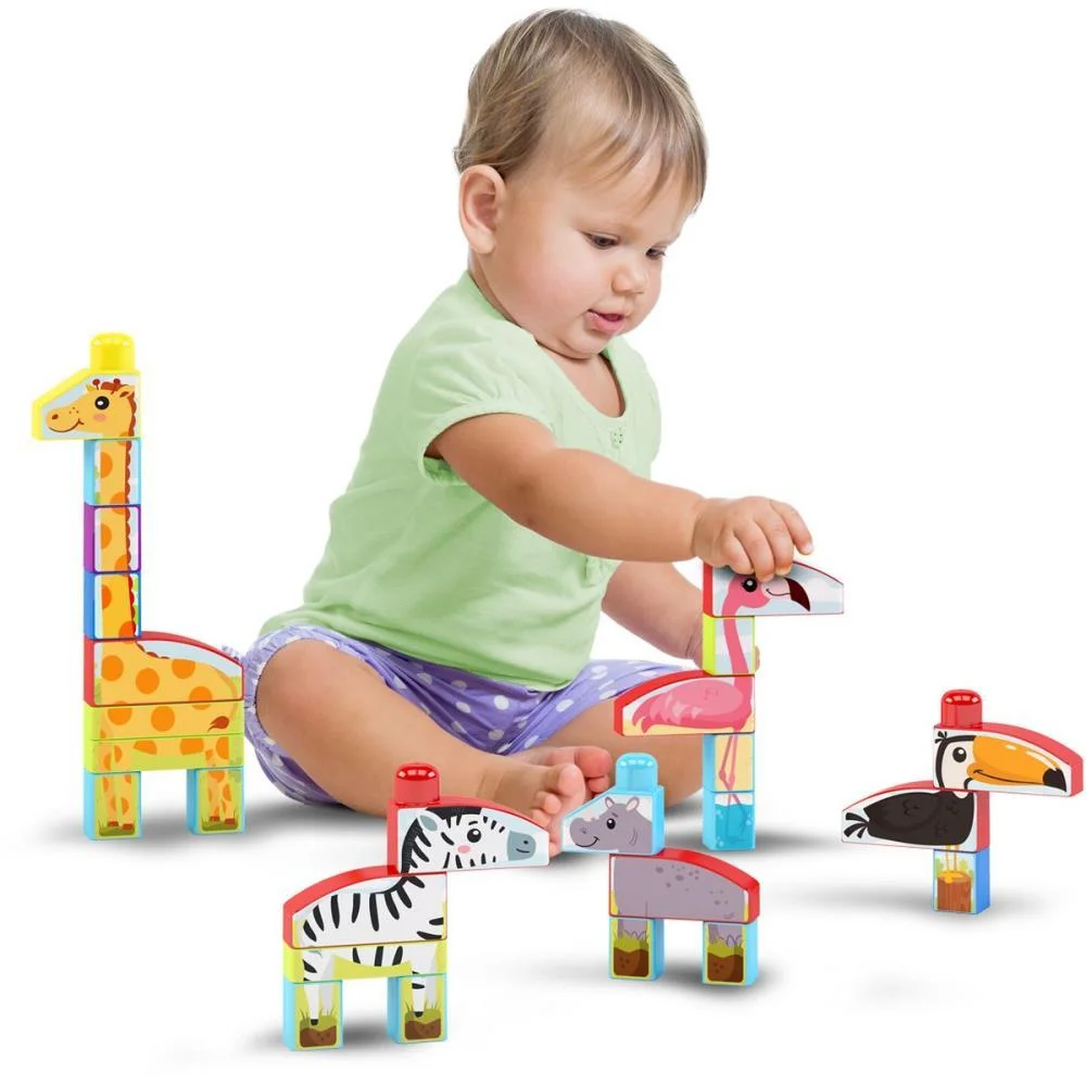 Brinquedo Para Montar Mais Blocos X 3Em1 40Pcs Dismat - imagem 4