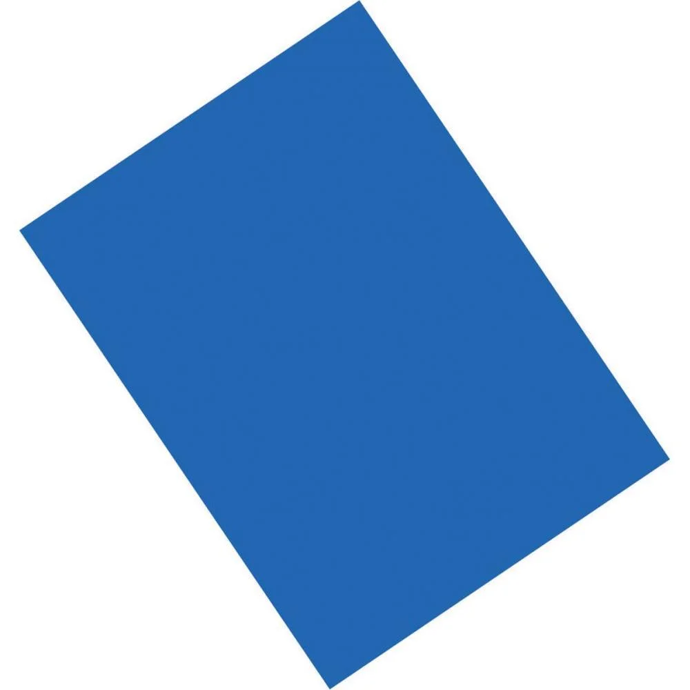 Papel Camurca 40X60Cm. Azul Royal V.m.p. (Pct.c/25) - imagem 3