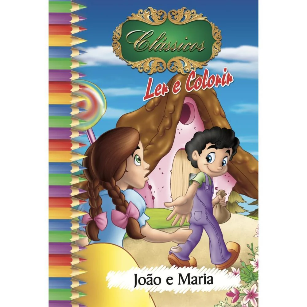 Livro Infantil Colorir Classicos 10Pags 20X27 Bicho Esperto (Pct.c/10) - imagem 7