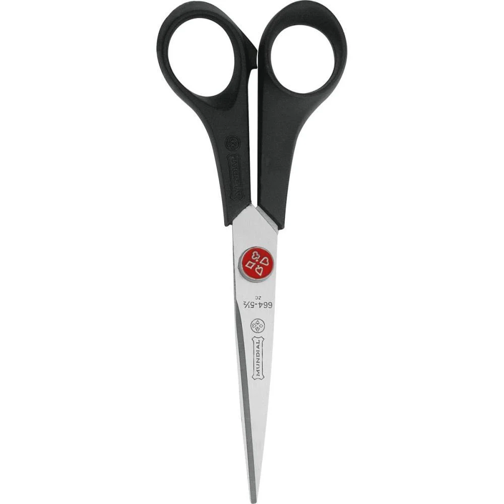 Tesoura Hobby Ponto Vermelho 19Cm Mundial - imagem 4