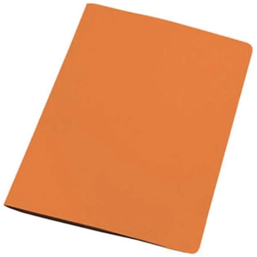 Pasta Grampo Trilho Papel Oficio Laranja Polycart (Pct.c/20) - imagem 2