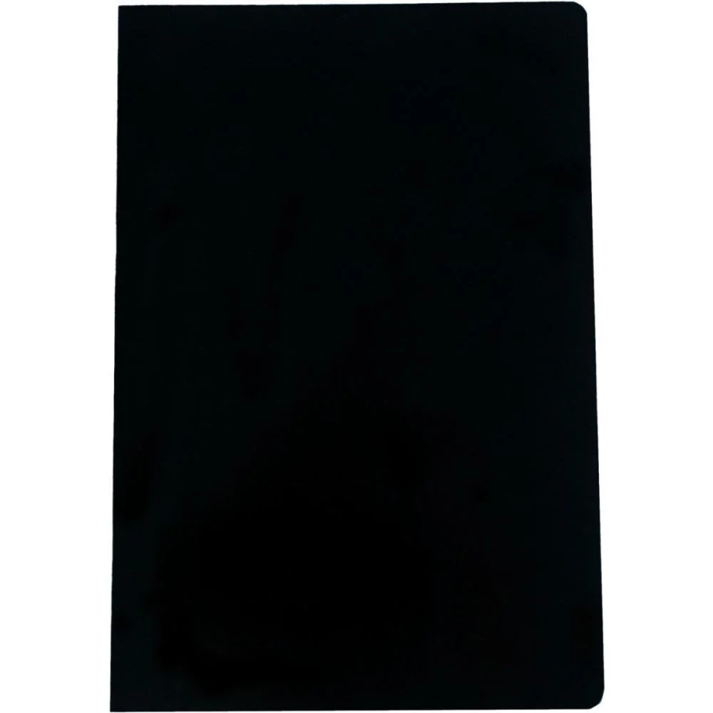 Pasta Grampo Trilho Papel Oficio Preta Frama (Pct.c/20) - imagem 2