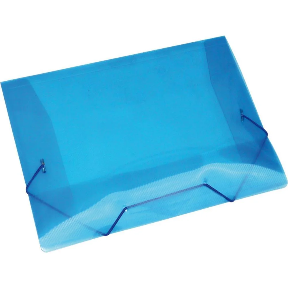 Pasta Aba Elastica Plastica Mini Azul Acp (Pct.c/10) - imagem 3