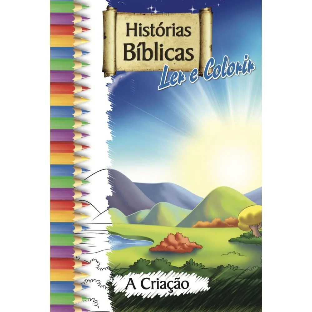 Livro Infantil Colorir Biblia Solapa Grande C/10 Livr Bicho Esperto (Pct.c/10) - imagem 2