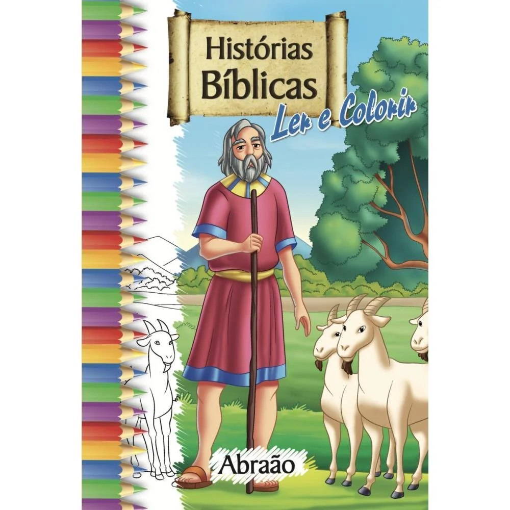 Livro Infantil Colorir Biblia Solapa Grande C/10 Livr Bicho Esperto (Pct.c/10) - imagem 4