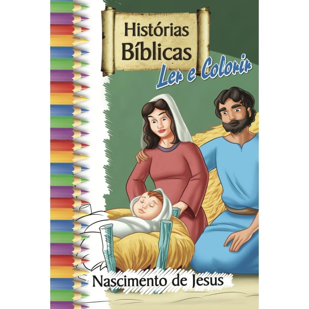 Livro Infantil Colorir Biblia Solapa Grande C/10 Livr Bicho Esperto (Pct.c/10) - imagem 9