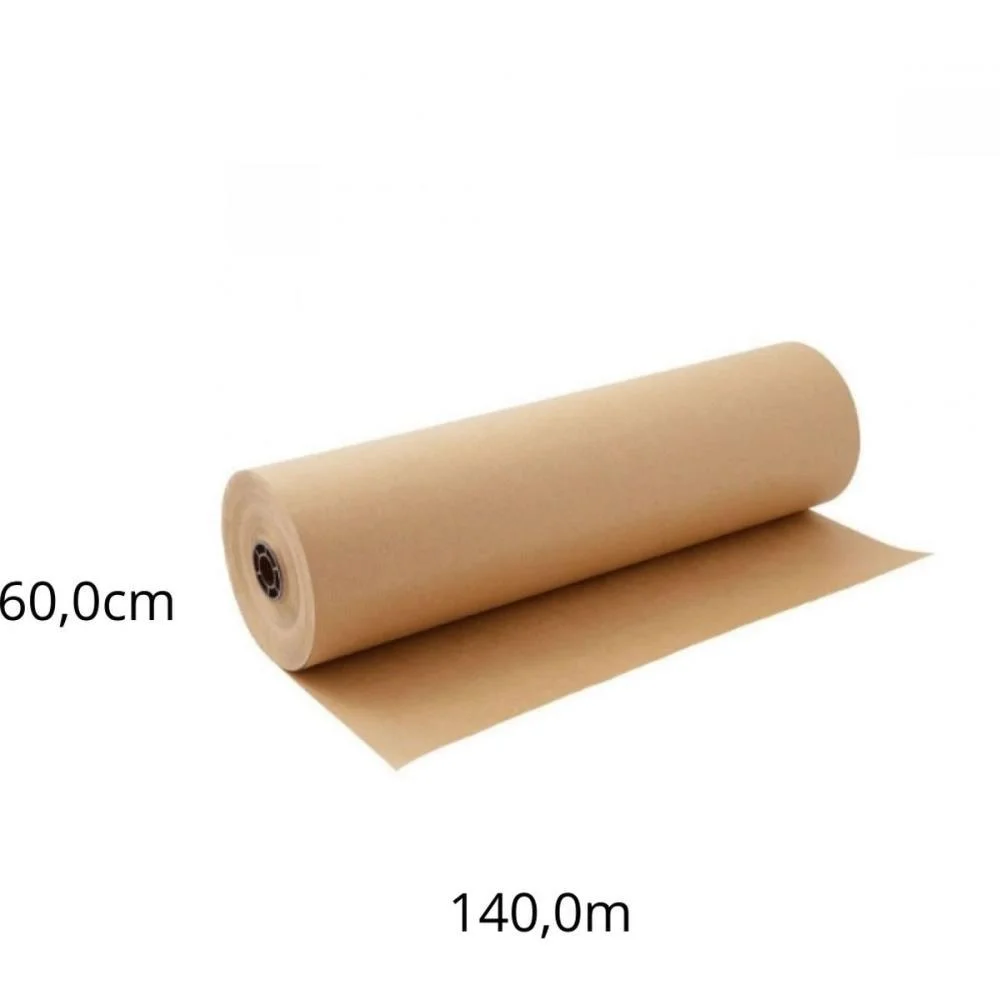 Papel Kraft Bobina 60Cmx140M 80G Natural Scrity (Bobina) - imagem 3