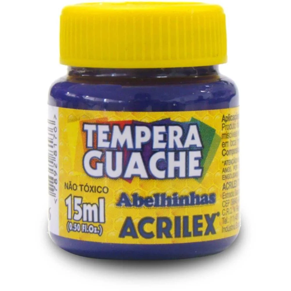 Tinta Guache 015Ml Violeta Acrilex (Duzia) - imagem 2