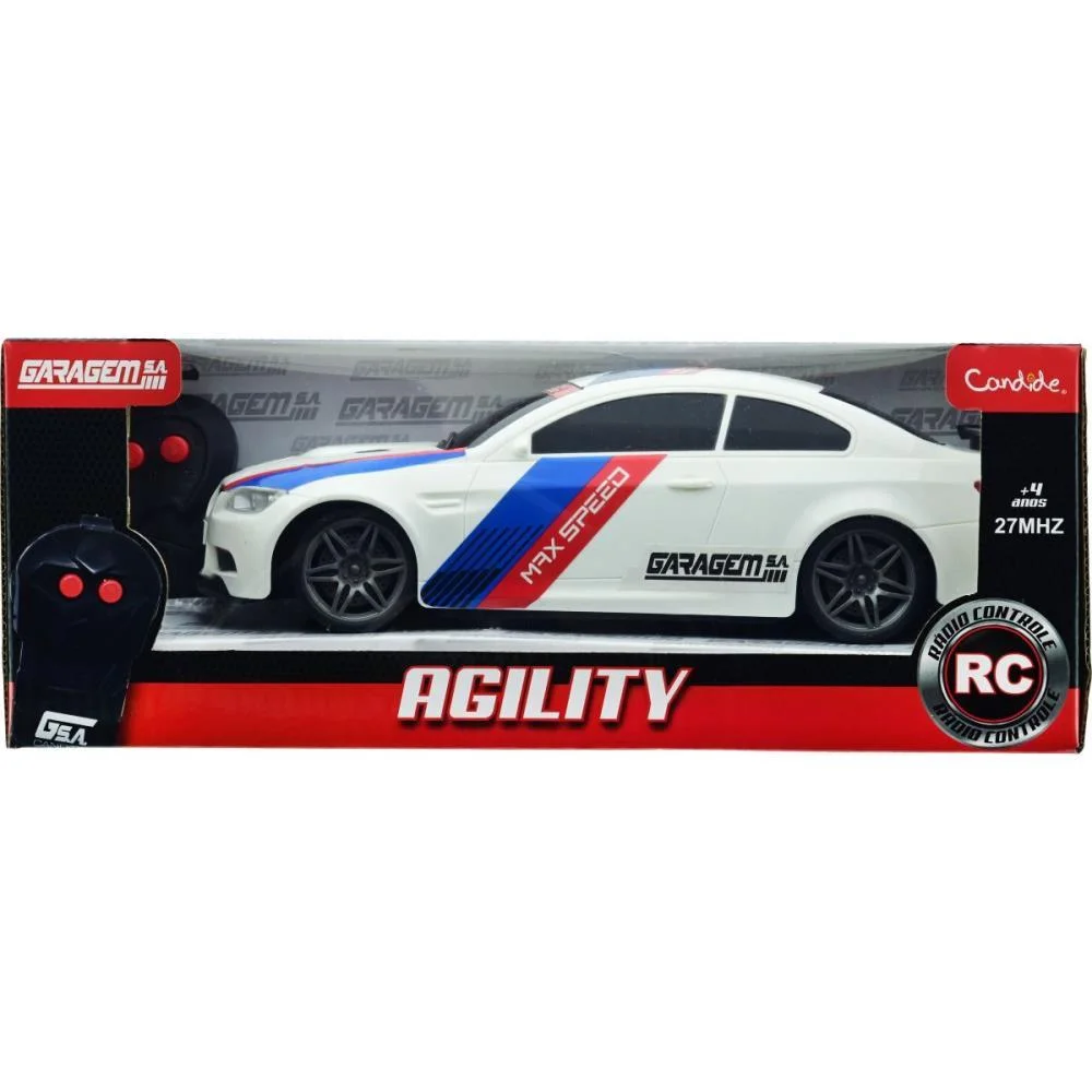 Carrinho Controle Remoto Agility Cont 3Funcoes/Pilha(S) Candide - imagem 5
