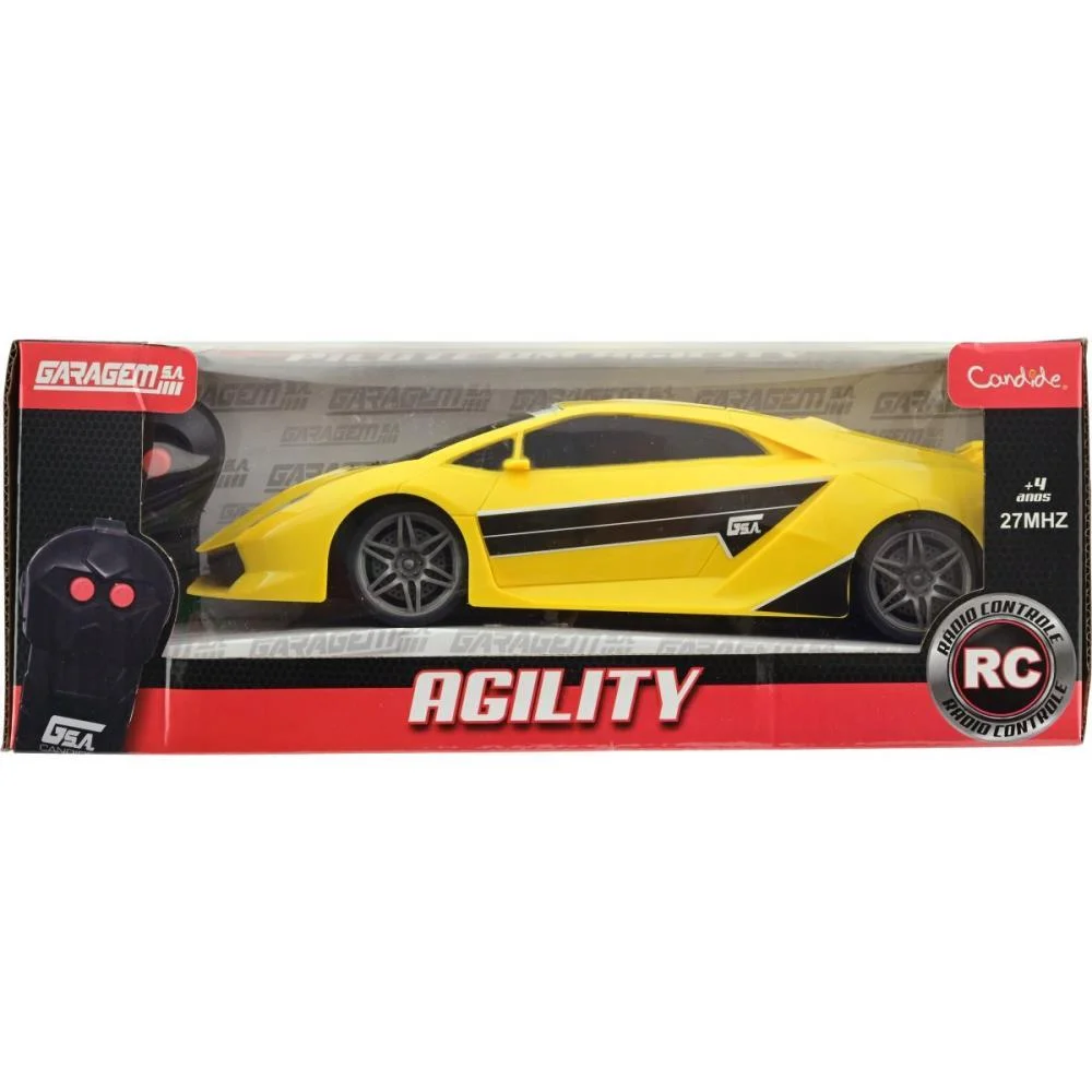 Carrinho Controle Remoto Agility Cont 3Funcoes/Pilha(S) Candide - imagem 7