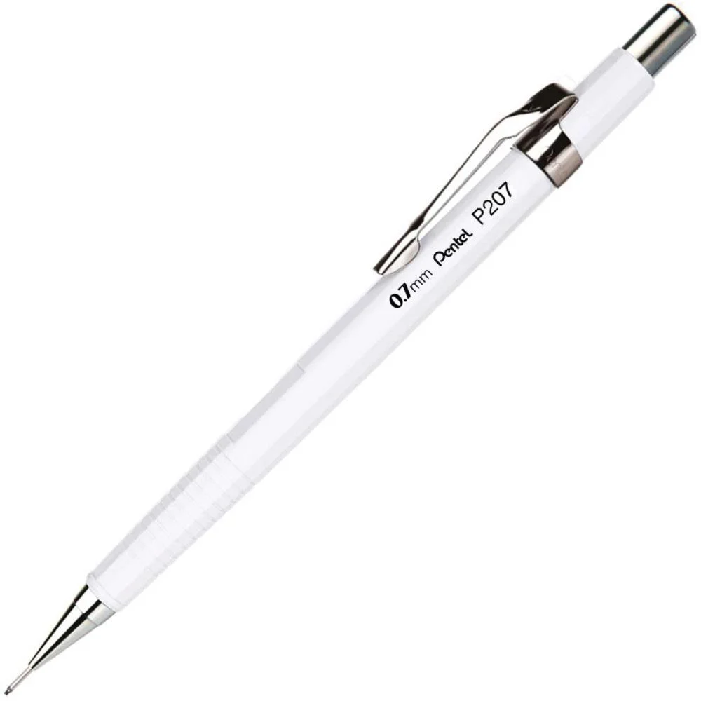 Lapiseira 0.7Mm Pentel Branca Pentel (Blister) - imagem 2