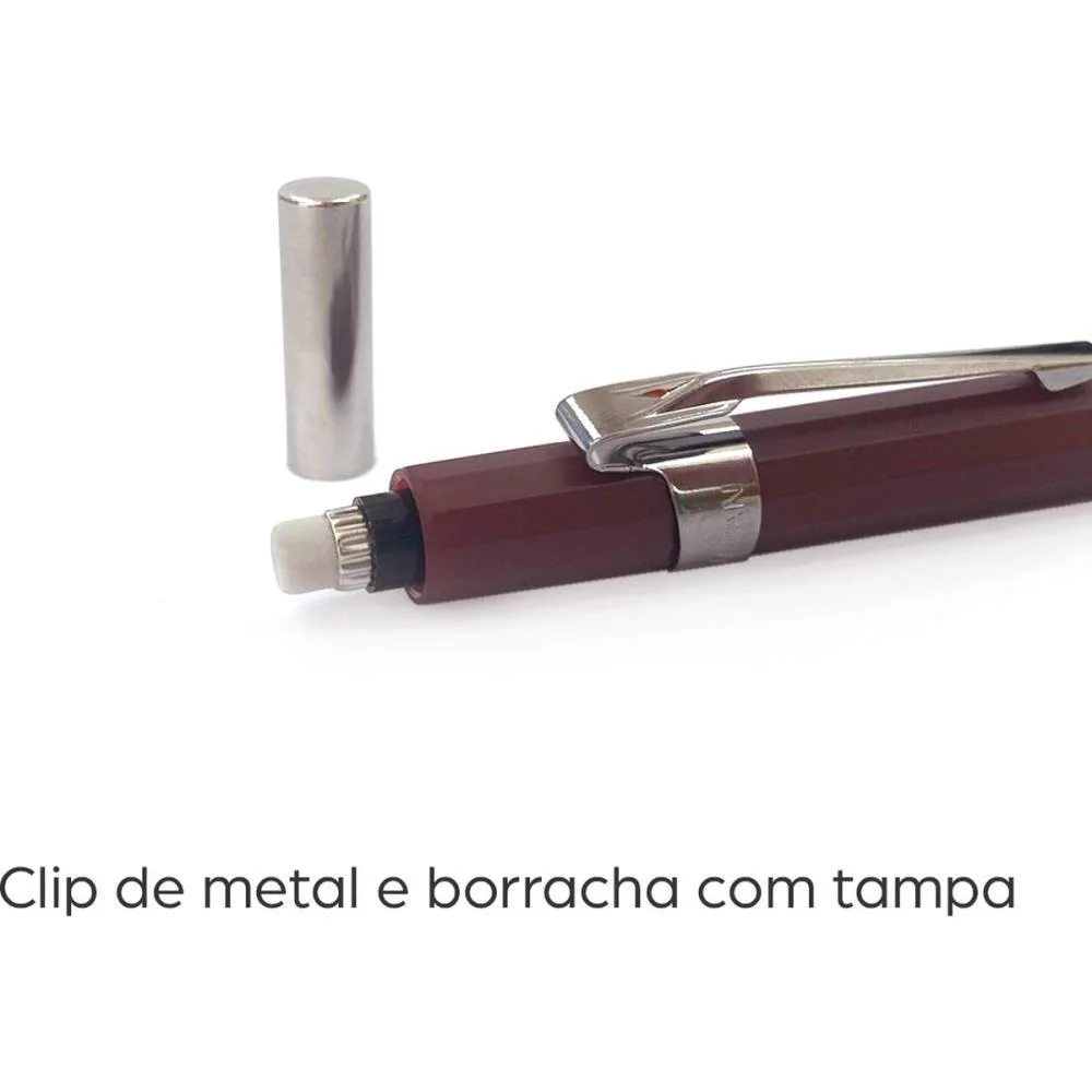 Lapiseira 0.7Mm Pentel Branca Pentel (Blister) - imagem 5