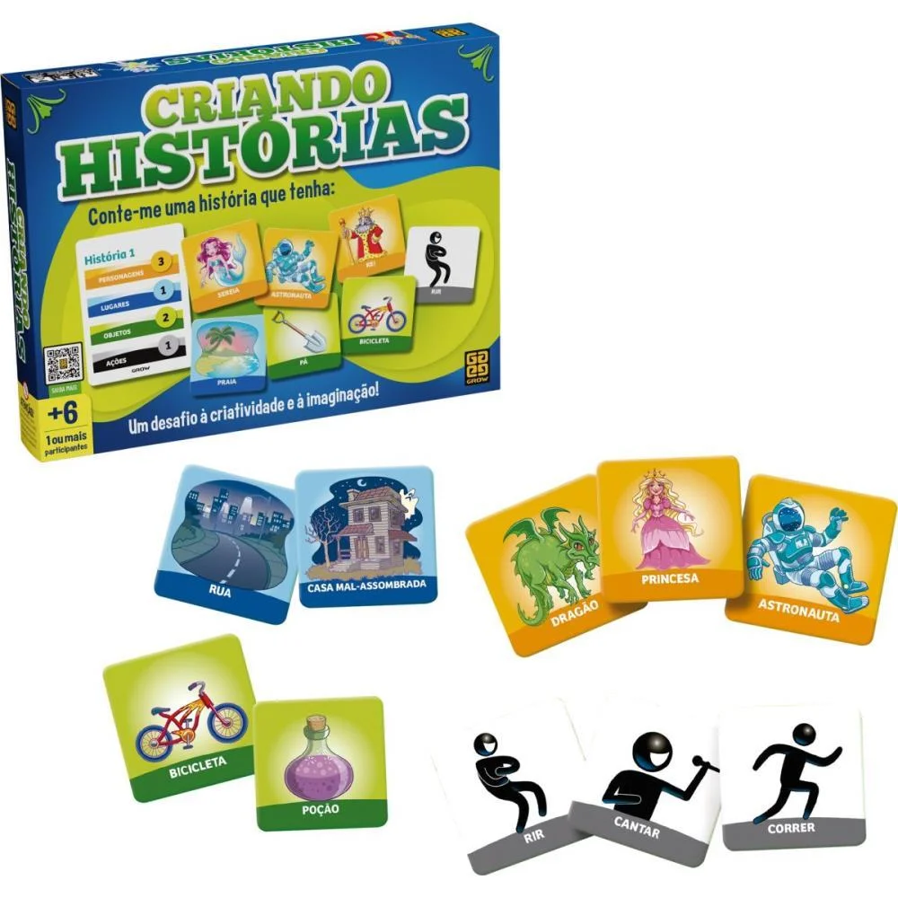 Jogo Diverso Criando Historias Grow - imagem 2