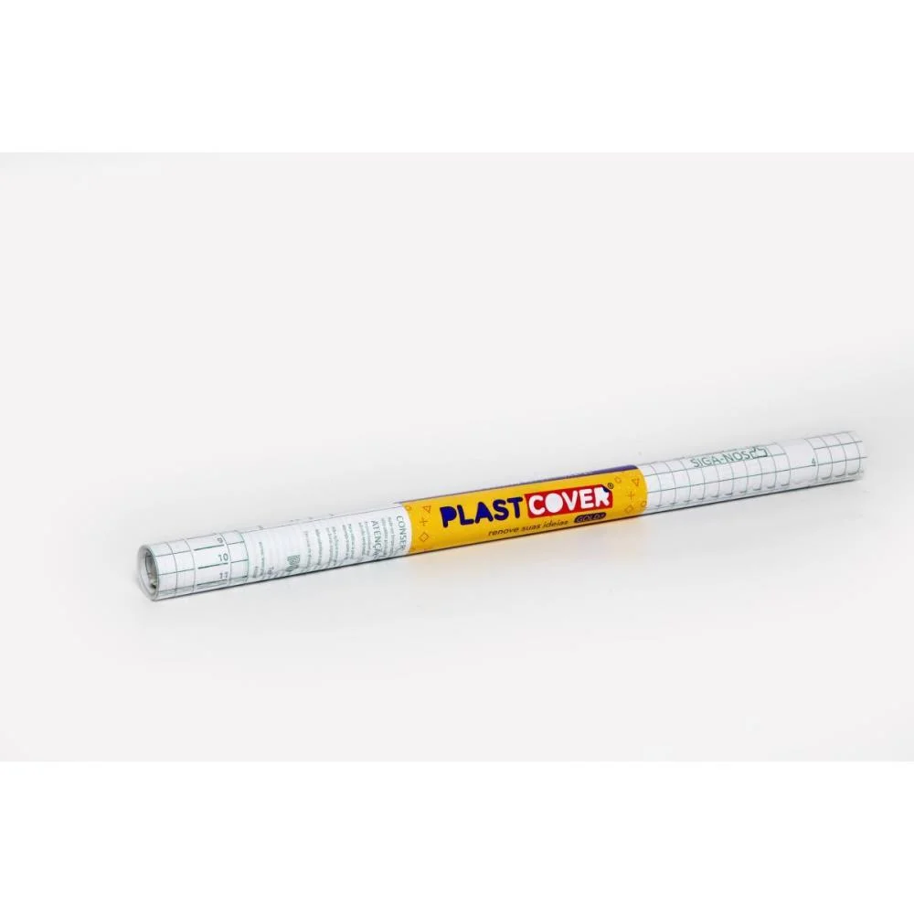 Plastico Adesivo Transparente 45Cm X 2M 0,70 Contact (Rolo) - imagem 3