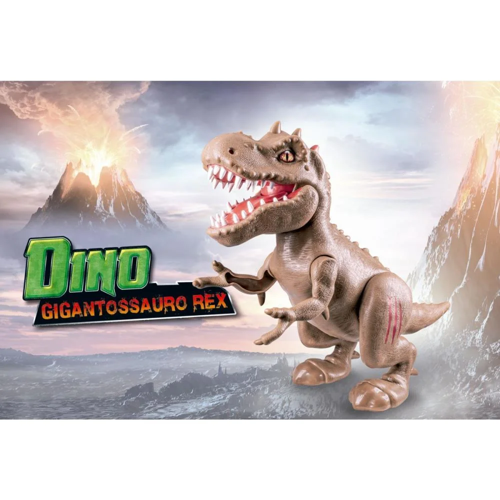 Dinossauro Gigantossauro Dino Rex Artic. Brinquemix - imagem 4
