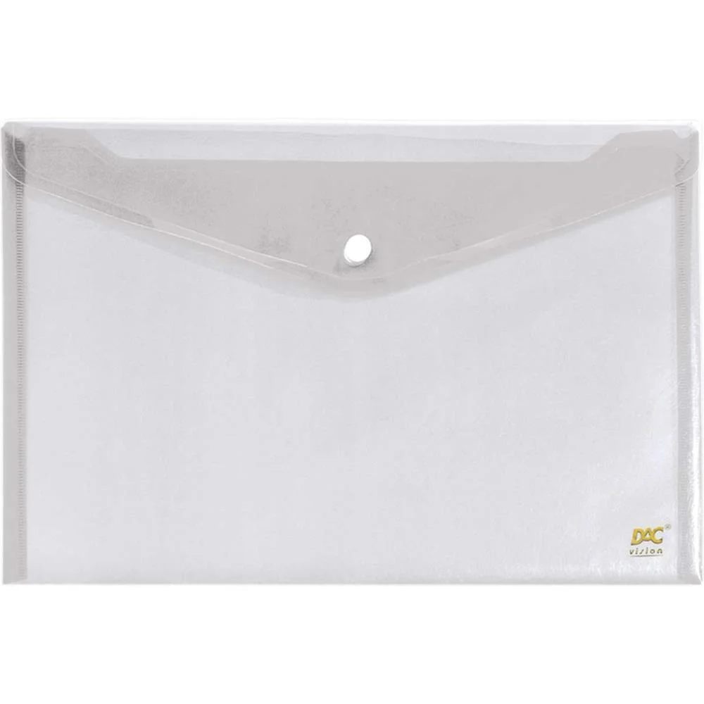 Pasta Envelope A4 Cristal C/Botao Dac (Pct.c/10) - imagem 3