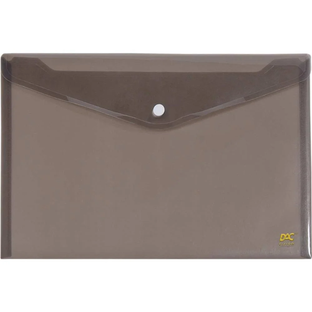 Pasta Envelope A4 Fume C/Botao Dac (Pct.c/10) - imagem 3