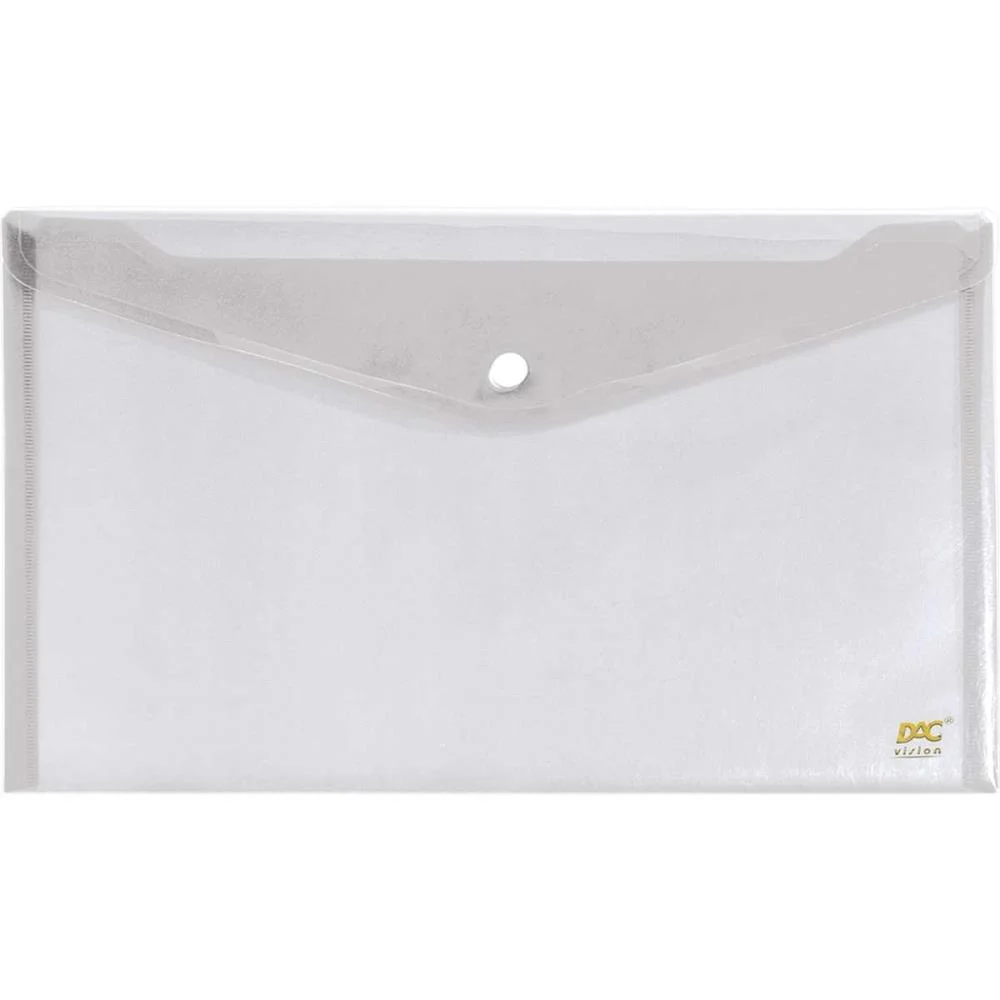 Pasta Envelope A5 Cristal C/Botao Dac (Pct.c/10) - imagem 2