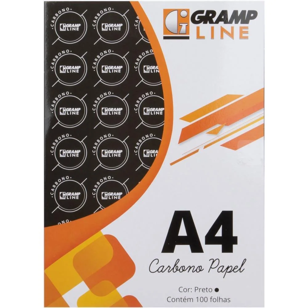 Papel Carbono Para Maquina Papel Preto A4 Ge 927 Gramp Line (Cx.c/100) - imagem 6
