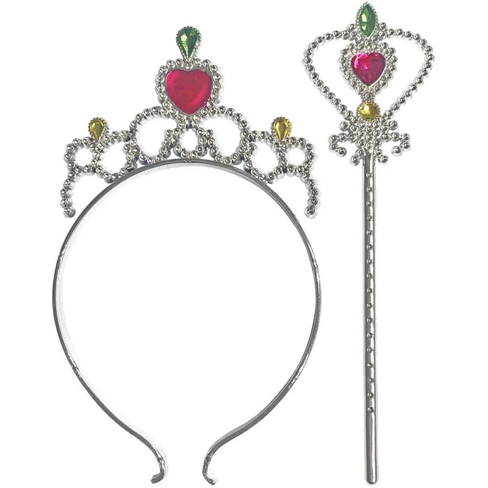 Fantasia Acessorio Tiara Coroa E Varinha Love Make+ - imagem 3