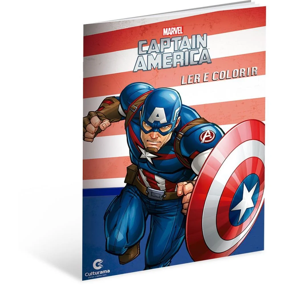 Livro Infantil Colorir Ler E Colorir Marvel 8Pgs (S) Culturama (Pct.c/12) - imagem 4
