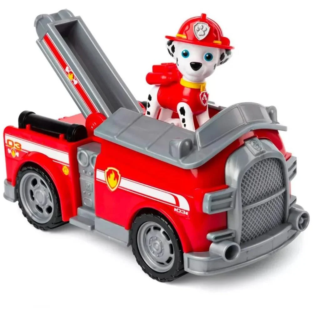 Boneco E Personagem Patrulha Canina Marshall Solid Sunny - imagem 4