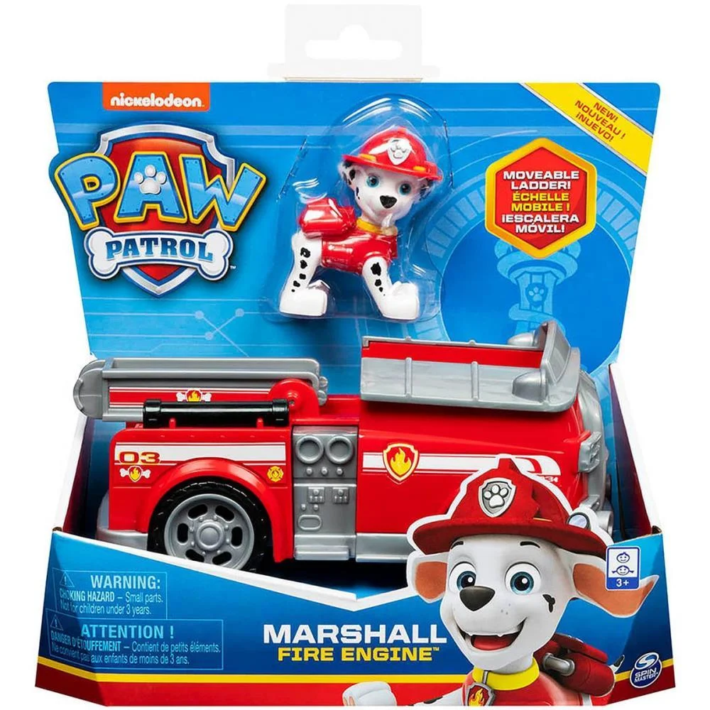 Boneco E Personagem Patrulha Canina Marshall Solid Sunny - imagem 6