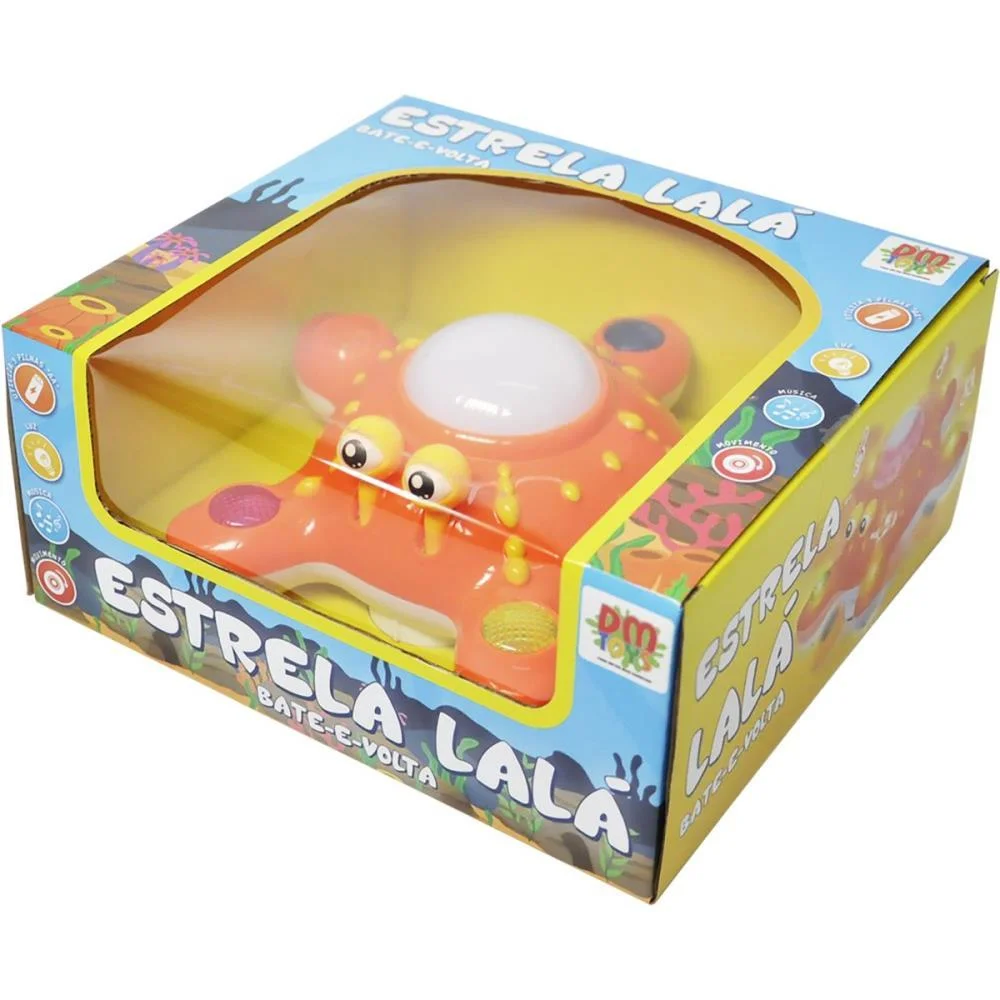 Brinquedo Educativo Estrela Lala Bate/Volta Mus (S Dm Toys - imagem 7