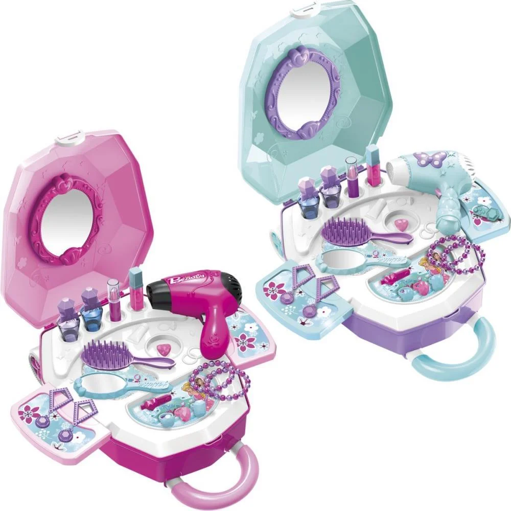 Brincando De Profissoes Maleta Dia Da Beleza 2Em1 (S) Dm Toys - imagem 2