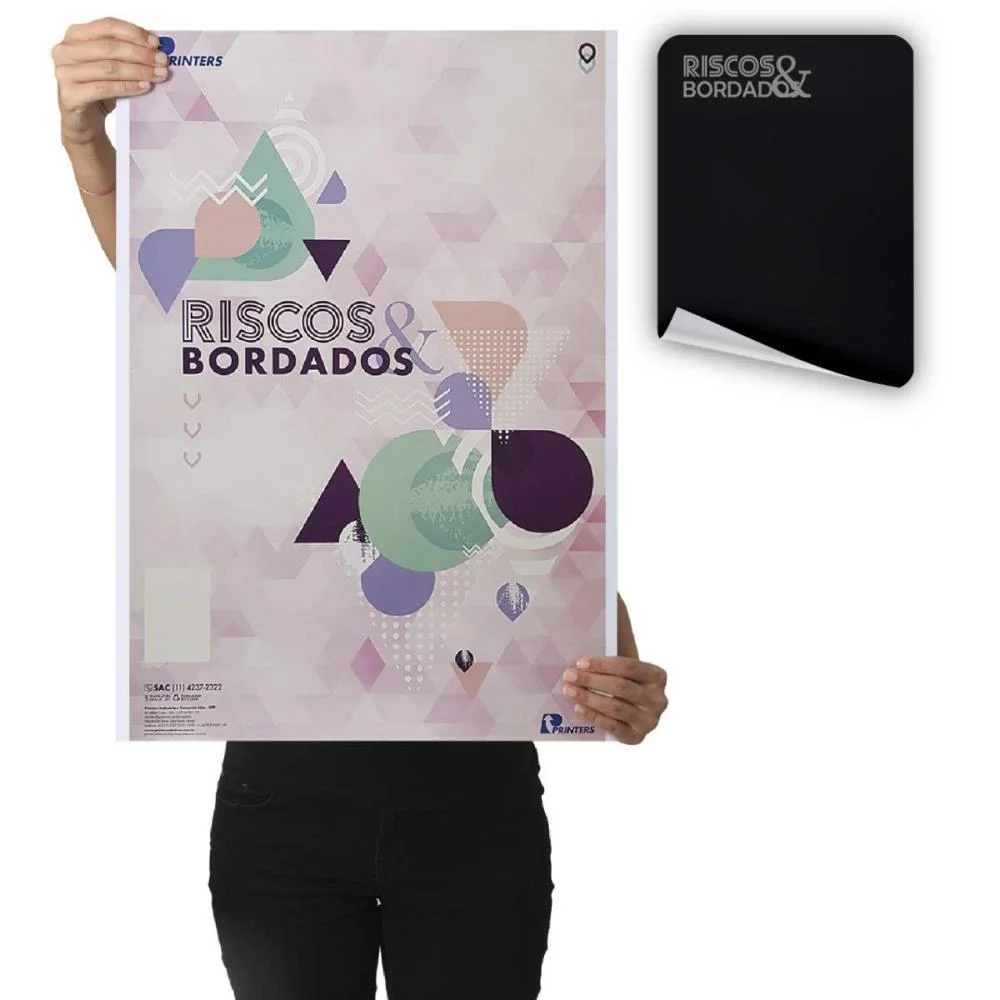 Papel Carbono Para Costura Riscos E Bordados Preto Printers (Cx.c/100) - imagem 3