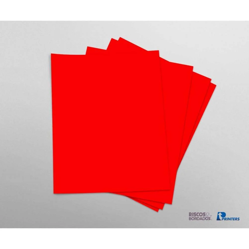 Papel Carbono Para Costura Riscos E Bordados Vermelho Printers (Cx.c/100) - imagem 4