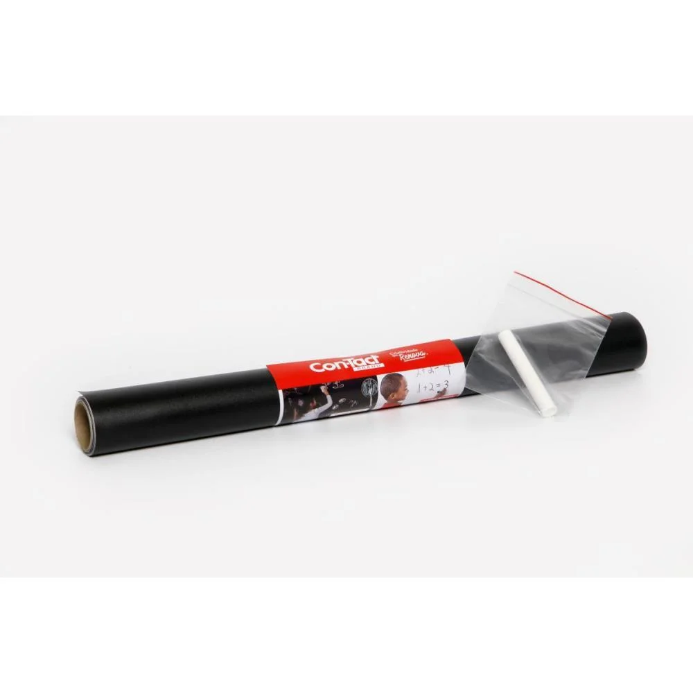 Plastico Adesivo Lousa 45Cmx5M Autoadesiva Contact (Rolo) - imagem 3