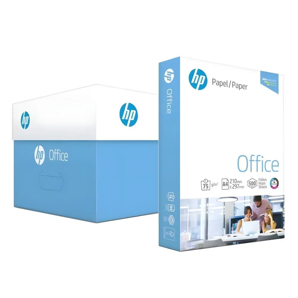 Papel Sulfite A4 Hp Office 75G 10 Pctx500 Chamex (Cx.c/10) - imagem 2